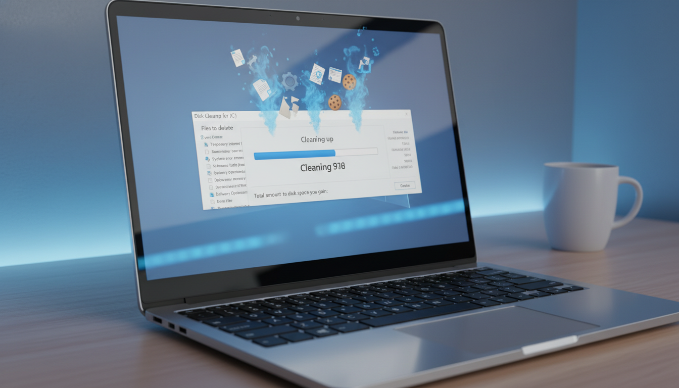 Disk Temizleme aracı, GB’larca gereksiz dosyayı saniyeler içinde siler.