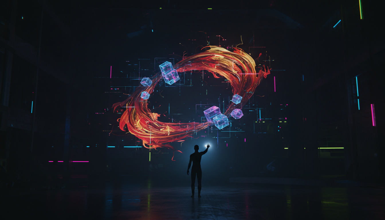 The creative loop: human curiosity and machine iteration in perpetual collaboration.