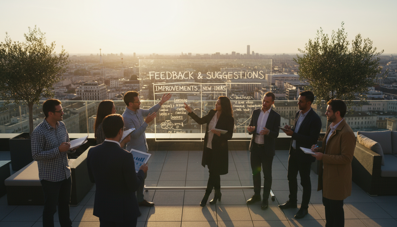 feedback and suggestions